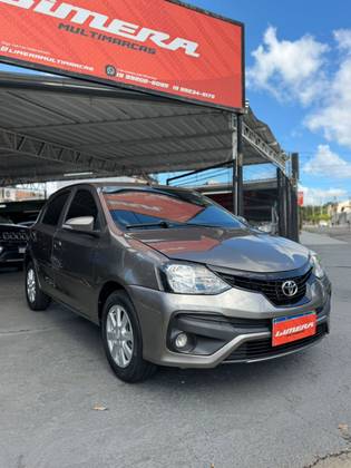TOYOTA ETIOS 1.5 X PLUS 16V FLEX 4P AUTOMÁTICO TOYOTA ETIOS 1.5 X PLUS 16V FLEX 4P AUTOMÁTICO